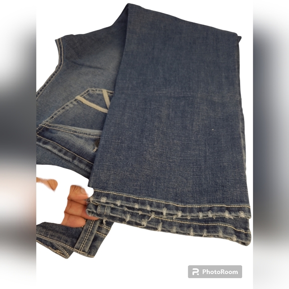 T.K. Axel Men Slim Boot Cut Jeans Stretch Medium Blue Size W 36 X L 30(AXMB0074) - Picture 10 of 13